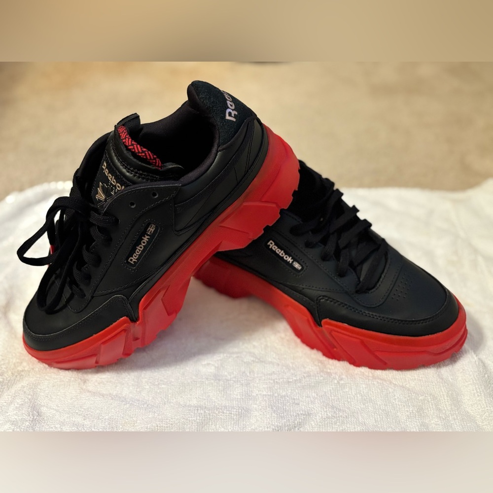 Reebok Cardi B Club Platform Shoes-size 8.5 W